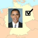Obama wins Germany!