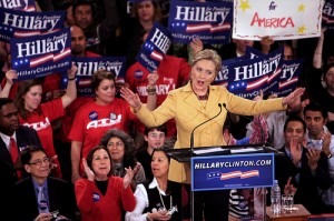Photo of Hillary Clinton from Flickr by Angela Radulescu