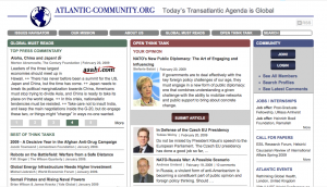 Screenshot of Atlantic Community