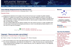 Screenshot: atlanticreview.org