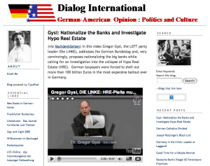 Screenshot: Dialog International